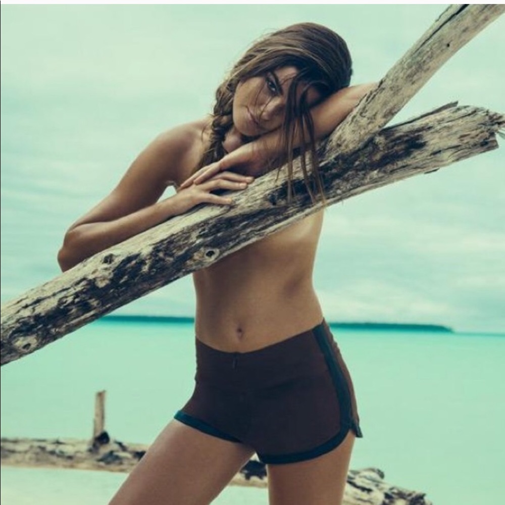 acacia silk shorts